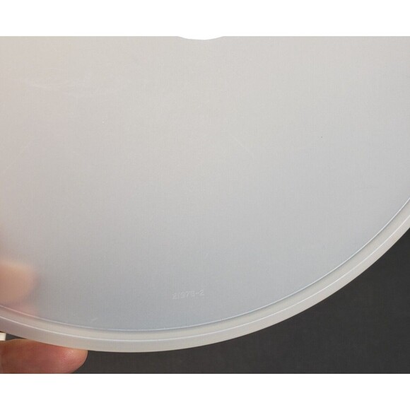 Vintage Tupperware Replacement Lid Sheer Clear Round 2197B-2   9.25" - Picture 4 of 5
